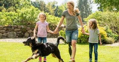 Aktivt liv med protese