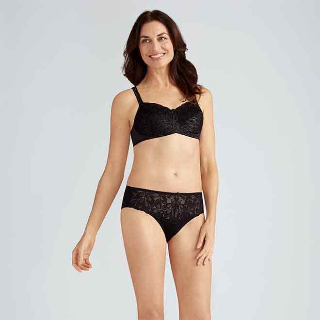 Becky Wire-Free Mastectomy Mastectomy Bra - off white