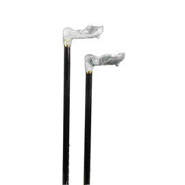 Stok med ergonomisk håndtag, højdejusterbar fra Classic Canes Stok med ergonomisk håndtag, højdejusterbar fra Classic Canes