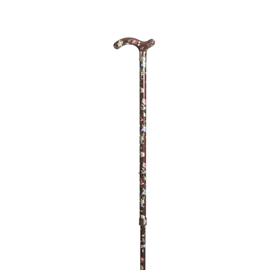 Chelsea højdejusterbar stok med blomster fra Classic Canes Chelsea højdejusterbar stok med blomster fra Classic Canes