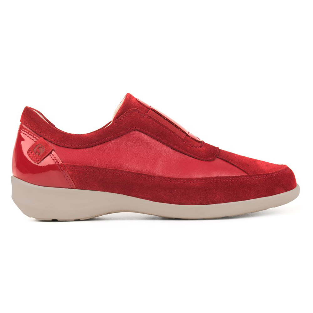 Dame slip-on sko i rød - Shava