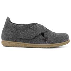 Herre hjemmesko i uldfilt fra New Feet