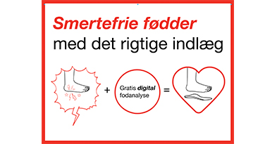 Smertefrie fødder med det rigtige indlæg