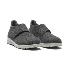 Dame hjemmesko i uld med hælkappe fra New Feet