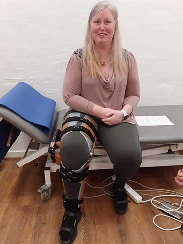 C-Brace hjælper Cecilie. Ottobock Care