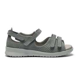 Damesandal med velcroremme fra New Feet
